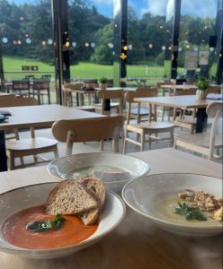 Autumn Menu: Soup of a Day at Priory Cafe in Reigate